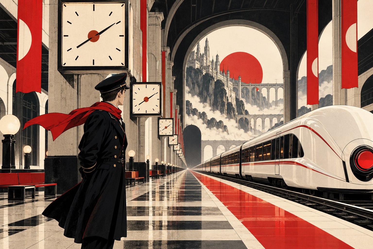 Platform Zero — original animation concept art